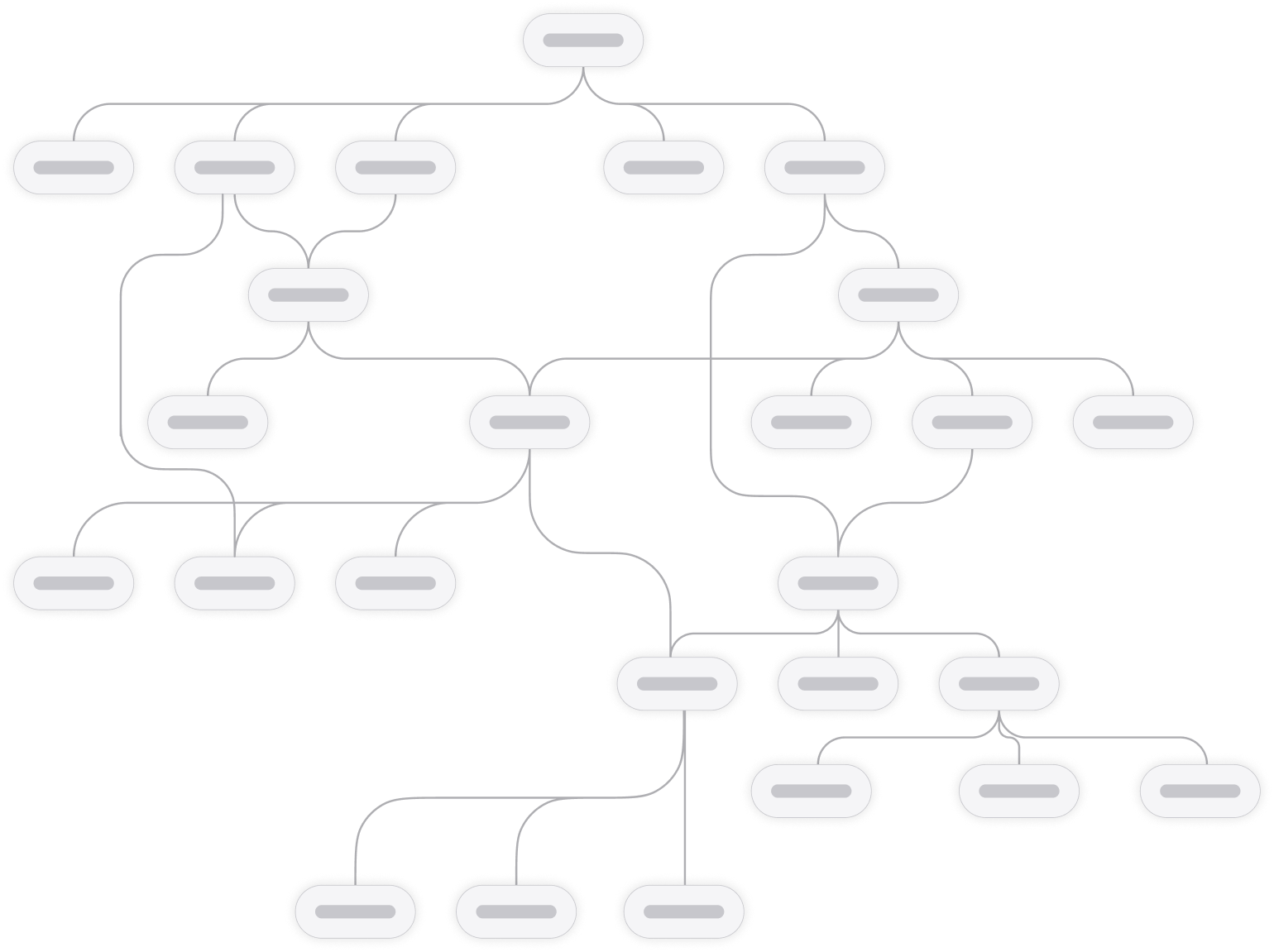 Pictogram of a graph structure.